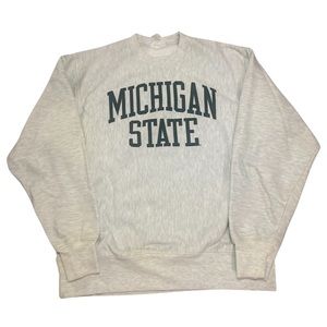 Michigan State Champion Reverse Weave Sweatshirt size Large